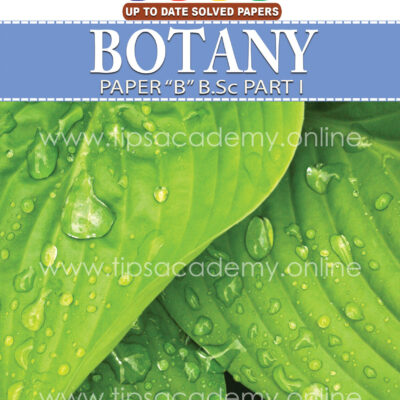 Tips Botany Paper (B) B.SC Part I (New Edition)
